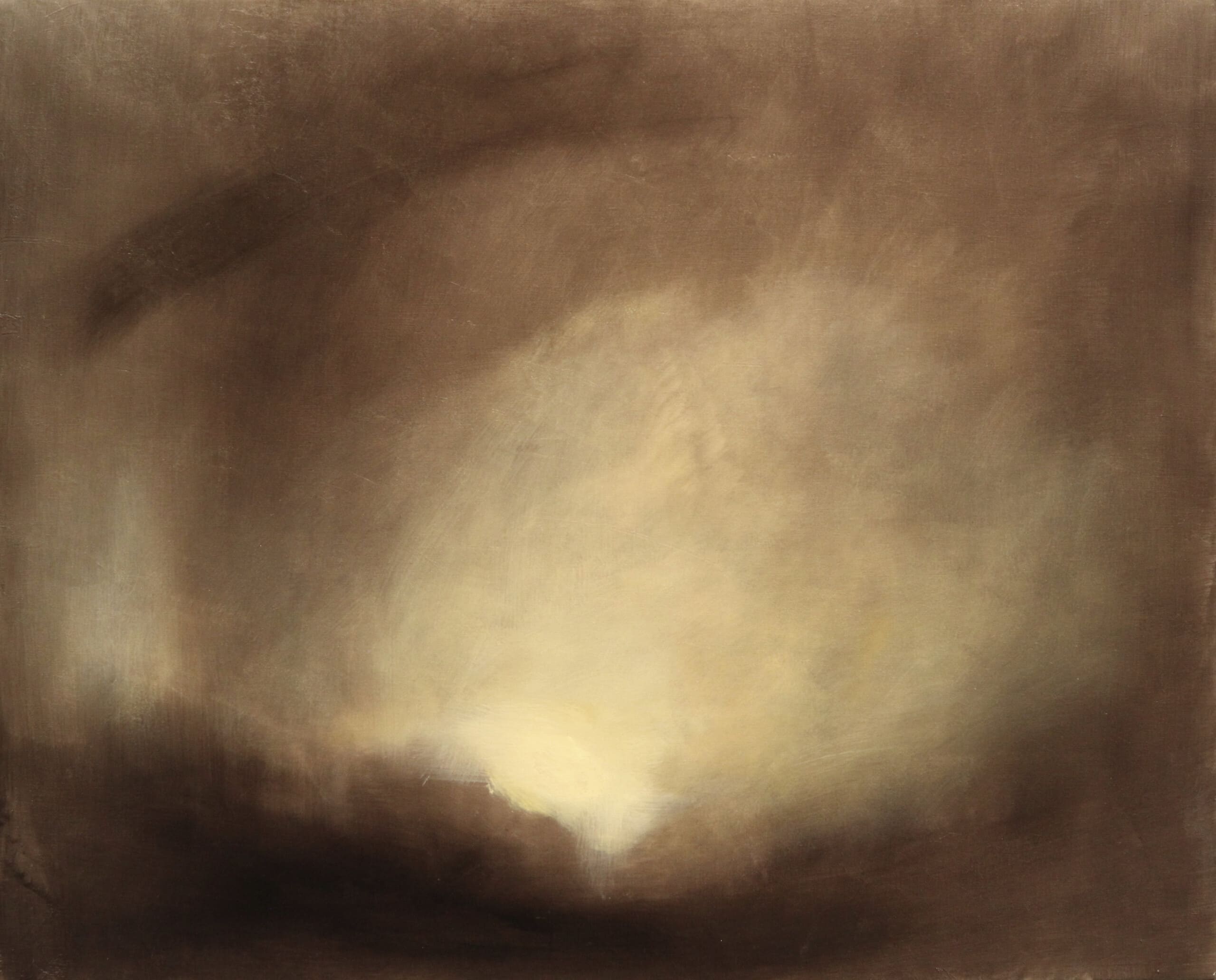 Composition, huile sur toile, 2021 81x100 cm, 2019